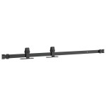 vidaXL Set uși glisante pentru dulap 91 cm oțel carbon vidaXL Set uși glisante pentru dulap 91 cm oțel carbon