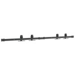 vidaXL Set uși glisante pentru dulap 122 cm oțel carbon vidaXL Set uși glisante pentru dulap 122 cm oțel carbon
