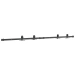 vidaXL Set uși glisante pentru dulap 152 cm oțel carbon