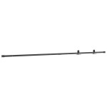 vidaXL Set uși glisante pentru dulap 213 cm oțel carbon vidaXL Set uși glisante pentru dulap 213 cm oțel carbon
