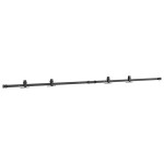 vidaXL Set uși glisante pentru dulap 213 cm oțel carbon vidaXL Set uși glisante pentru dulap 213 cm oțel carbon