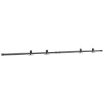 vidaXL Set uși glisante pentru dulap 213 cm oțel carbon vidaXL Set uși glisante pentru dulap 213 cm oțel carbon