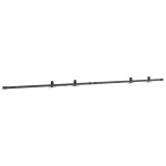 vidaXL Set uși glisante pentru dulap 244 cm oțel carbon vidaXL Set uși glisante pentru dulap 244 cm oțel carbon