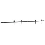 vidaXL Set uși glisante pentru dulap 183 cm oțel carbon vidaXL Set uși glisante pentru dulap 183 cm oțel carbon