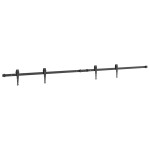 vidaXL Set uși glisante pentru dulap 200 cm oțel carbon vidaXL Set uși glisante pentru dulap 200 cm oțel carbon