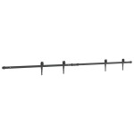 vidaXL Set uși glisante pentru dulap 200 cm oțel carbon vidaXL Set uși glisante pentru dulap 200 cm oțel carbon