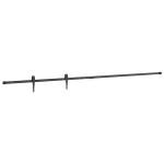 vidaXL Set uși glisante pentru dulap 213 cm oțel carbon vidaXL Set uși glisante pentru dulap 213 cm oțel carbon