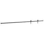 vidaXL Set uși glisante pentru dulap 213 cm oțel carbon vidaXL Set uși glisante pentru dulap 213 cm oțel carbon