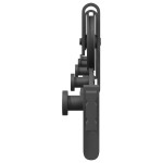 vidaXL Set feronerie pentru ușă glisantă, negru, 183 cm, oțel vidaXL Set feronerie pentru ușă glisantă, negru, 183 cm, oțel