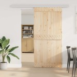 vidaXL Set de feronerie pentru uși glisante 200 cm din aliaj aluminiu vidaXL Set de feronerie pentru uși glisante 200 cm din aliaj aluminiu