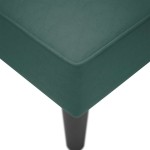 vidaXL Sezlong cu cotiera dreapta catifea verde inchis vidaXL Sezlong cu cotiera dreapta catifea verde inchis