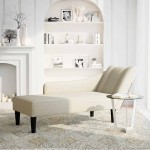 vidaXL Sezlong cu cotiera dreapta catifea crem vidaXL Sezlong cu cotiera dreapta catifea crem