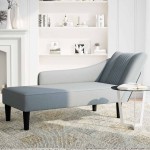 vidaXL Sezlong cu cotieră dreaptă din material gri deschis vidaXL Sezlong cu cotieră dreaptă din material gri deschis