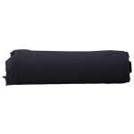 vidaXL Membrană geotextilă, negru, 1 x 10 m, fibră de poliester