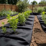 vidaXL Membrană geotextilă, negru, 1 x 50 m, fibră de poliester vidaXL Membrană geotextilă, negru, 1 x 50 m, fibră de poliester