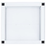 vidaXL Suport mașină de spălat cu raft retractabil, alb vidaXL Suport mașină de spălat cu raft retractabil, alb