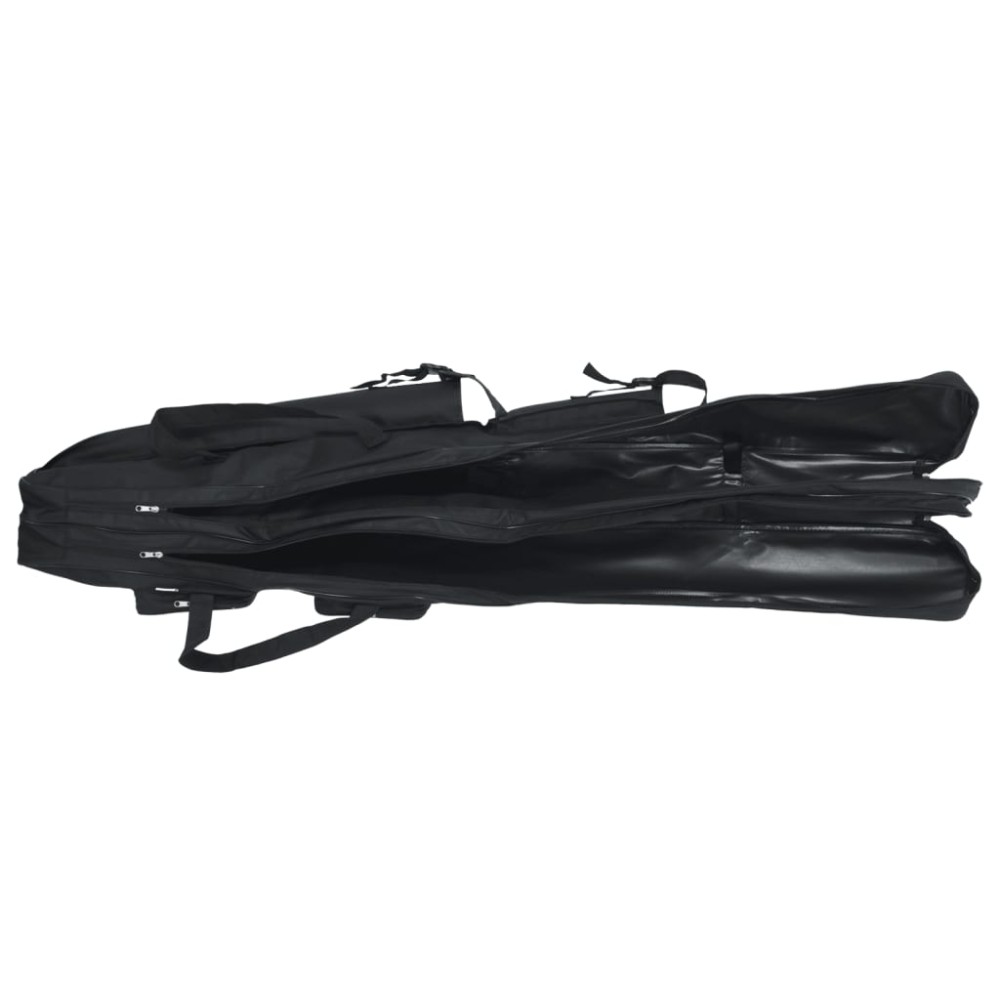 vidaXL Geantă pentru undiță, negru, 150 cm, țesătură oxford