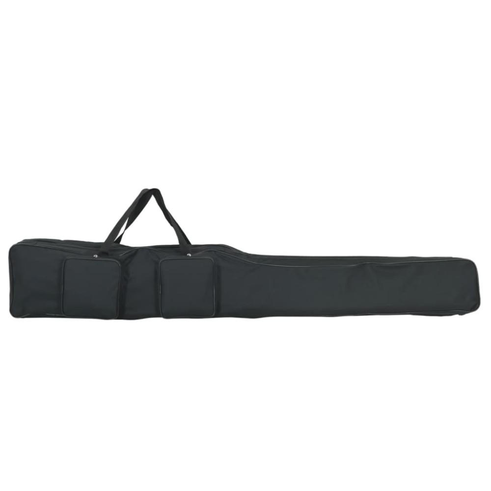 vidaXL Geantă pentru undiță, negru, 150 cm, țesătură oxford