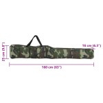 vidaXL Geantă pentru undiță, verde camuflaj, 160 cm, țesătură oxford vidaXL Geantă pentru undiță, verde camuflaj, 160 cm, țesătură oxford