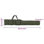 vidaXL Geantă pentru undiță, verde închis, 160 cm, țesătură oxford vidaXL Geantă pentru undiță, verde închis, 160 cm, țesătură oxford