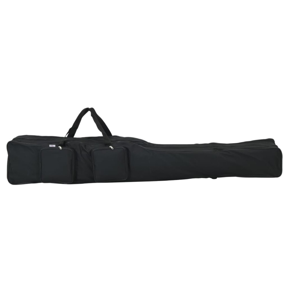 vidaXL Geantă pentru undiță, negru, 150 cm, țesătură oxford