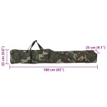 vidaXL Geantă pentru undiță, verde camuflaj, 160 cm, țesătură oxford vidaXL Geantă pentru undiță, verde camuflaj, 160 cm, țesătură oxford