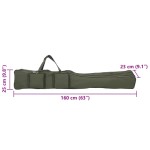 vidaXL Geantă pentru undiță, verde închis, 160 cm, țesătură oxford vidaXL Geantă pentru undiță, verde închis, 160 cm, țesătură oxford