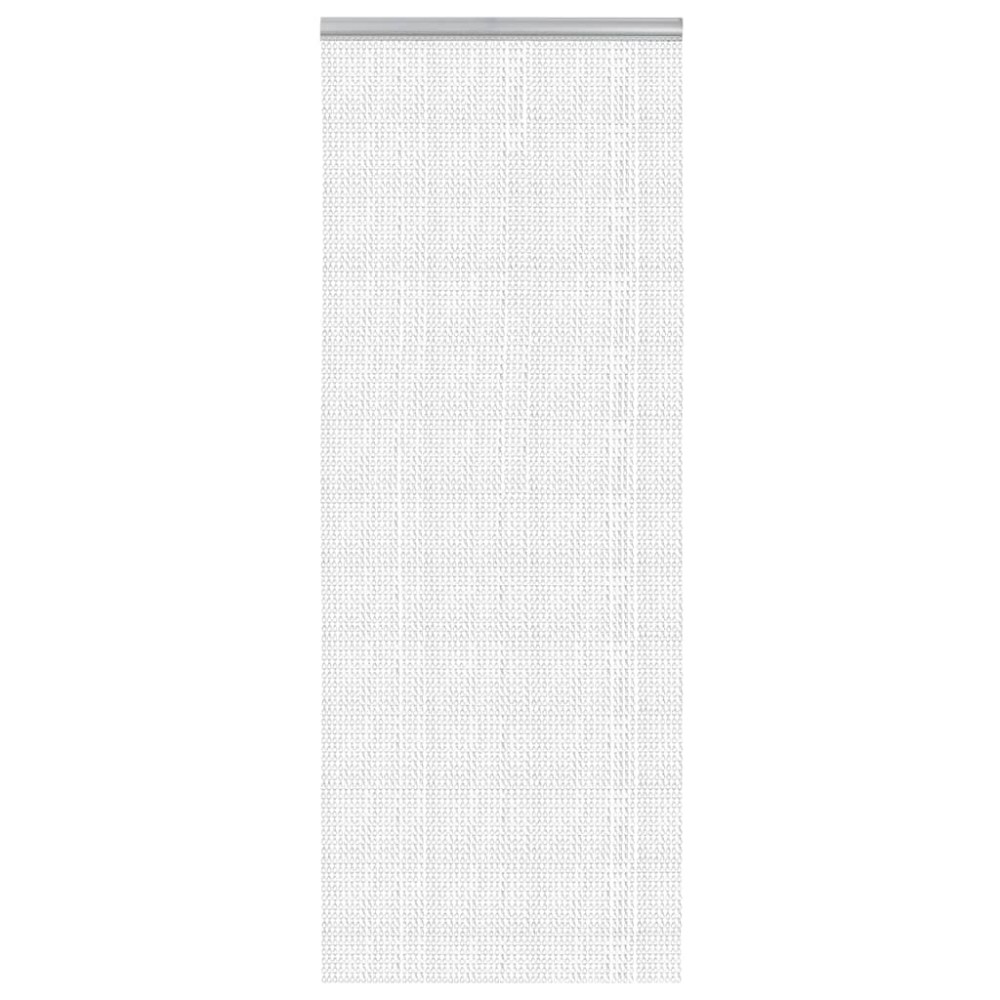 vidaXL Paravan de ușă cu lanț, 80x221 cm, aluminiu