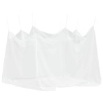 vidaXL Plasă de țânțari pentru exterior 220 ochiuri alb 300x300x250 cm