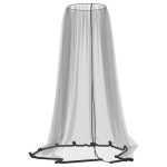 vidaXL Plasa de tantari pentru umbrela 220 ochiuri negru Φ330x250 cm vidaXL Plasa de tantari pentru umbrela 220 ochiuri negru Φ330x250 cm