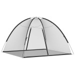 vidaXL Plasa țânțari Mongolia cu uși, 220 ochiuri negru 200x180x135 cm vidaXL Plasa țânțari Mongolia cu uși, 220 ochiuri negru 200x180x135 cm