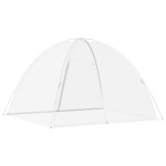 vidaXL Plasa țânțari Mongolia cu uși, 220 ochiuri alb 200x180x135 cm vidaXL Plasa țânțari Mongolia cu uși, 220 ochiuri alb 200x180x135 cm