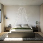 vidaXL Plasa de tantari pentru pat 220 ochiuri alb 56x56x220 cm