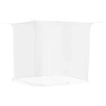 vidaXL Plasa de tantari suspendata 156 ochiuri alb 220x100x150 cm vidaXL Plasa de tantari suspendata 156 ochiuri alb 220x100x150 cm
