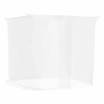 vidaXL Plasa de tantari suspendata 156 ochiuri alb 220x100x150 cm vidaXL Plasa de tantari suspendata 156 ochiuri alb 220x100x150 cm