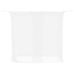 vidaXL Plasa de tantari suspendata 156 ochiuri alb 220x200x210 cm