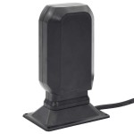 vidaXL Priză de exterior cu țăruș și 2 căi, negru/verde, 15,5x11x24 cm vidaXL Priză de exterior cu țăruș și 2 căi, negru/verde, 15,5x11x24 cm