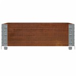vidaXL Ramă pentru paleți, maro, 80x60 cm, lemn masiv de pin vidaXL Ramă pentru paleți, maro, 80x60 cm, lemn masiv de pin