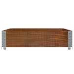 vidaXL Ramă pentru paleți, maro, 120x80 cm, lemn masiv de pin vidaXL Ramă pentru paleți, maro, 120x80 cm, lemn masiv de pin