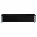 vidaXL Ramă pentru paleți, negru, 100x50 cm, lemn masiv de pin vidaXL Ramă pentru paleți, negru, 100x50 cm, lemn masiv de pin