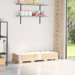 vidaXL Ramă pentru paleți, 150x50 cm, lemn masiv de pin vidaXL Ramă pentru paleți, 150x50 cm, lemn masiv de pin