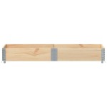 vidaXL Ramă pentru paleți, 150x50 cm, lemn masiv de pin vidaXL Ramă pentru paleți, 150x50 cm, lemn masiv de pin