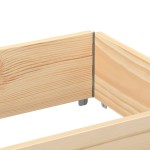 vidaXL Ramă pentru paleți, 150x50 cm, lemn masiv de pin vidaXL Ramă pentru paleți, 150x50 cm, lemn masiv de pin