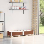 vidaXL Ramă pentru paleți, maro, 150x50 cm, lemn masiv de pin vidaXL Ramă pentru paleți, maro, 150x50 cm, lemn masiv de pin