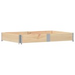 vidaXL Ramă pentru paleți, 150x100 cm, lemn masiv de pin vidaXL Ramă pentru paleți, 150x100 cm, lemn masiv de pin