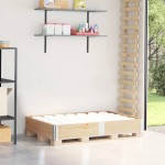 vidaXL Ramă pentru paleți, 150x100 cm, lemn masiv de pin vidaXL Ramă pentru paleți, 150x100 cm, lemn masiv de pin
