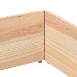 vidaXL Rame pentru paleți, 2 buc., 150x100 cm, lemn masiv de pin vidaXL Rame pentru paleți, 2 buc., 150x100 cm, lemn masiv de pin