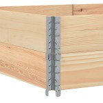 vidaXL Rame pentru paleți, 2 buc., 150x100 cm, lemn masiv de pin vidaXL Rame pentru paleți, 2 buc., 150x100 cm, lemn masiv de pin