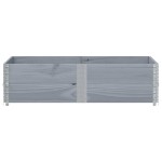 vidaXL Rame pentru paleți 2 buc. gri 150x100 cm lemn masiv de pin vidaXL Rame pentru paleți 2 buc. gri 150x100 cm lemn masiv de pin