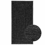 vidaXL Covor „ZIZUR” Antracit aspect iuta pentru interior și exterior vidaXL Covor „ZIZUR” Antracit aspect iuta pentru interior și exterior